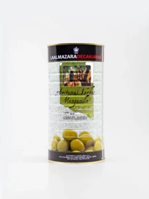 Caja de aceitunas manzanilla sabor anchoa 800 Gr